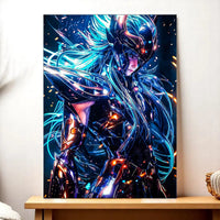 Tableau Chevalier d'Or Aquarius Dark