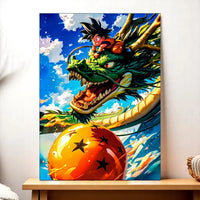 Tableau Goku Dragon Enfant