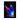 tableau papillon magique Les Bois d Aurore peinture digitale lumineuse bleu violet pour deco murale