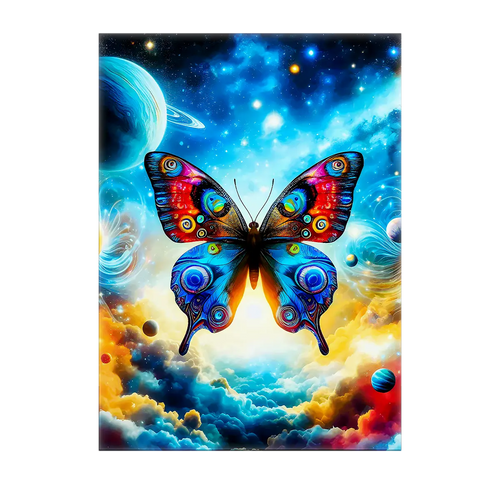 Tableau Papillon Univers