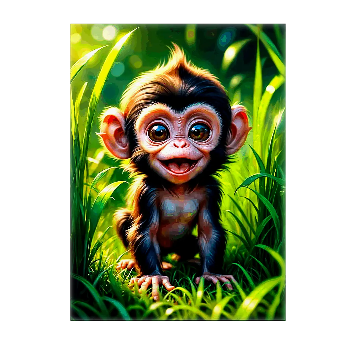 Tableau Petit Singe