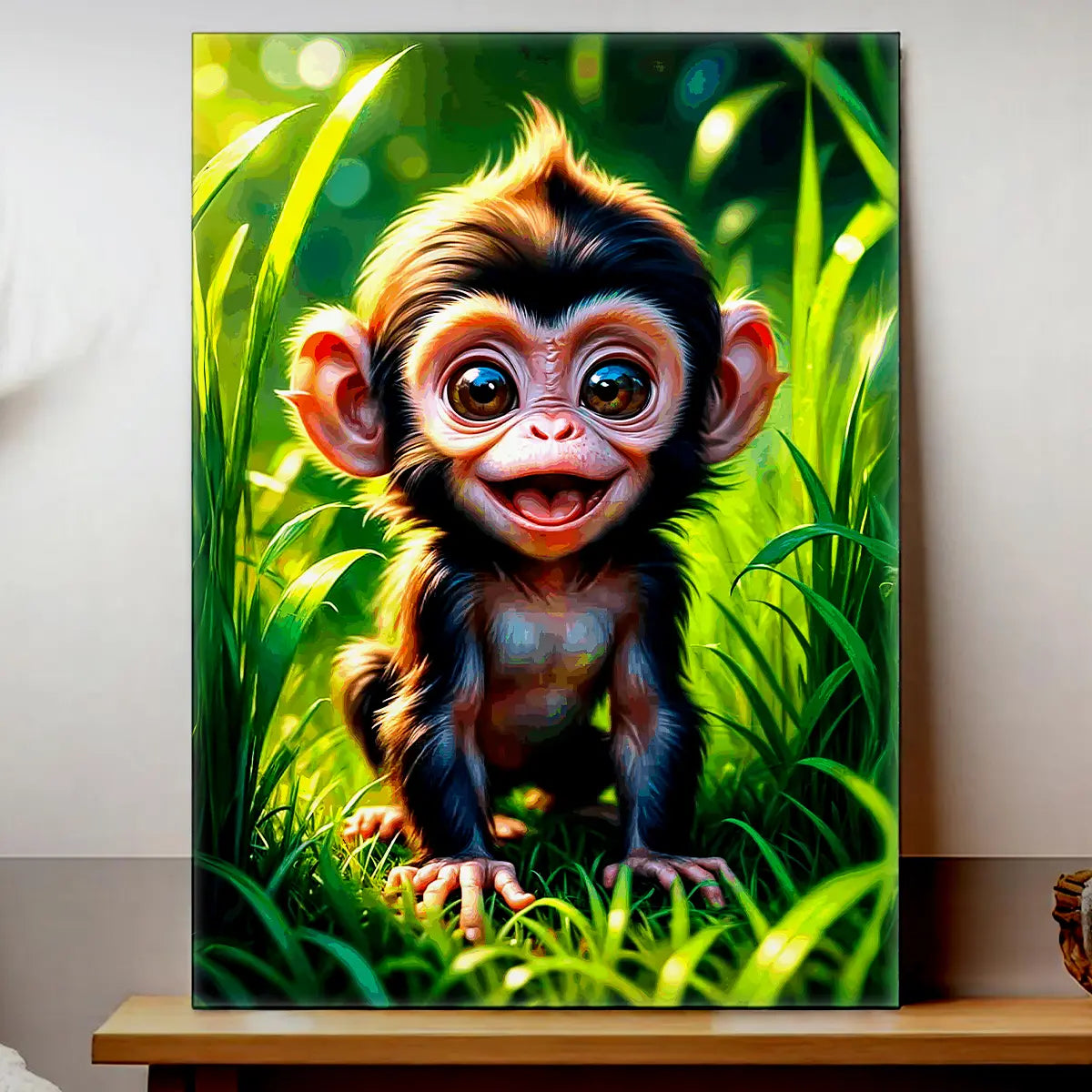 Tableau Petit Singe