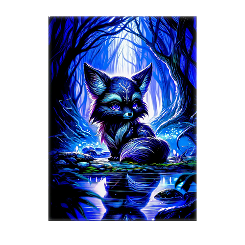 Tableau Renard Sombre