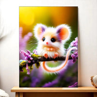 Tableau Souris Mignonne