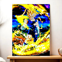 Tableau Vegeta SSJ