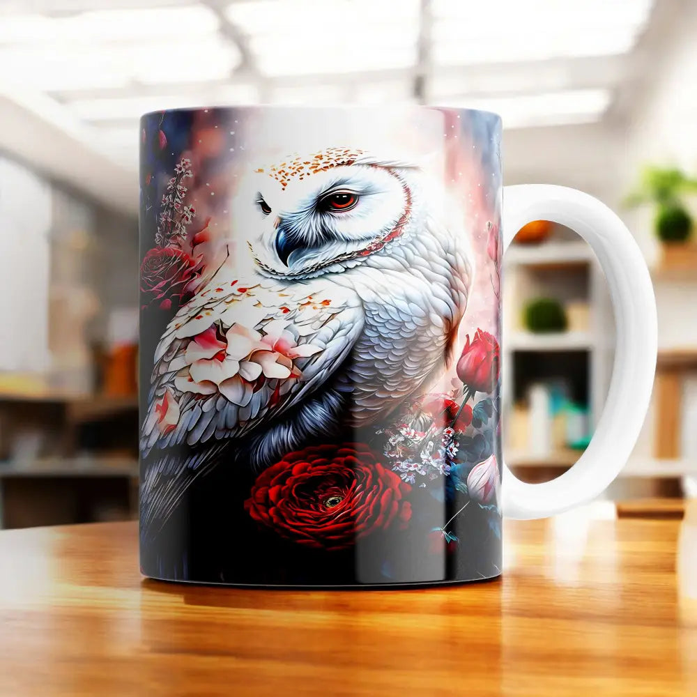 Mug Chouette Fleur