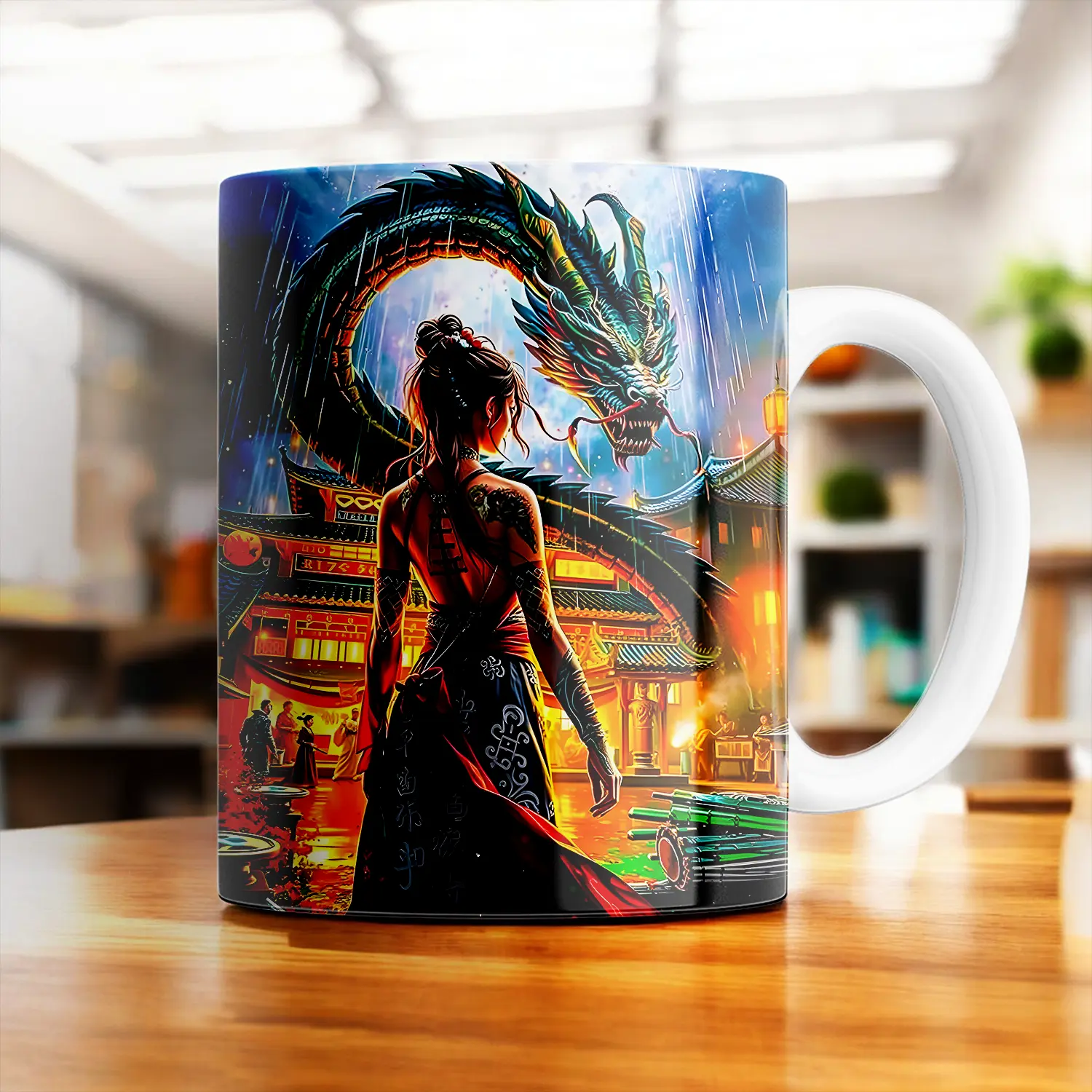 Mug Dragon Japonais