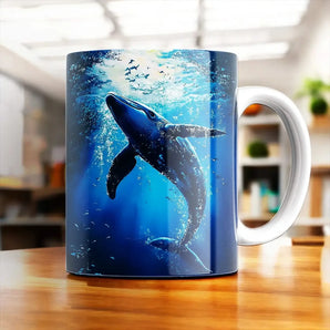 Mug Baleine Bleue