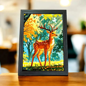 Cadre Cerf Dessin