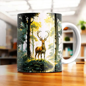 Mug Cerf Forêt