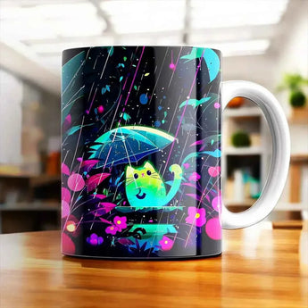 Mug Chat Néon