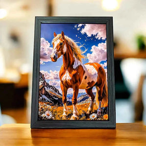 Cadre Cheval Majestueux