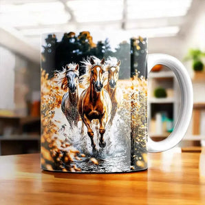 Mug Chevaux Sauvages