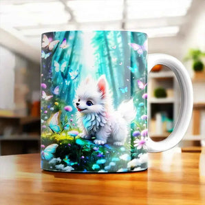 Mug Chien Papillon
