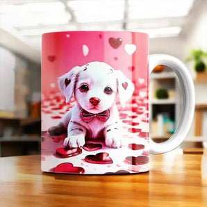 Mug Chiot Coeur