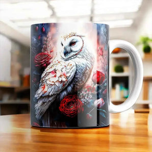 Mug Chouette Fleur