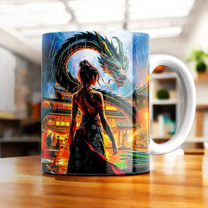 Mug Dragon Japonais