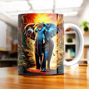 Mug Elephant Ancien - Les Bois d'Aurore