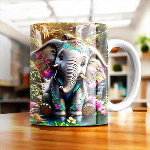 Mug Éléphant Bébé