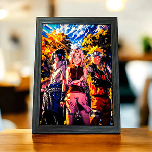 Cadre Naruto Equipe 7