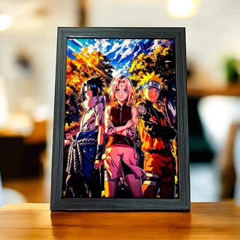 Cadre Naruto Equipe 7