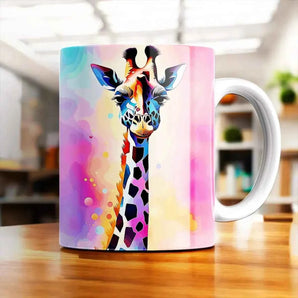 Mug Girafe Pop Art