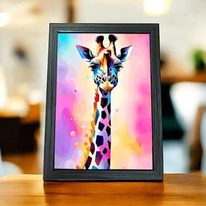Cadre Girafe Pop