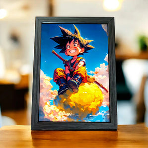 Cadre Goku Nuage Magique
