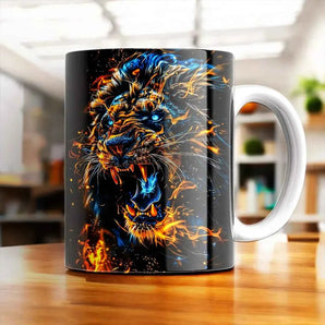 Mug Lion Feu