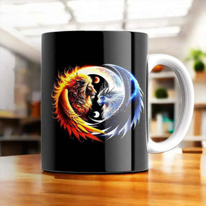 Mug Lion et Lionne