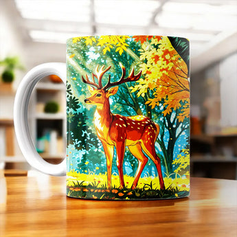 Mug Cerf Dessin