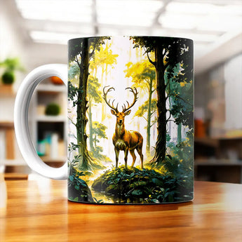 Mug Cerf Forêt