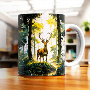 Mug Cerf Forêt