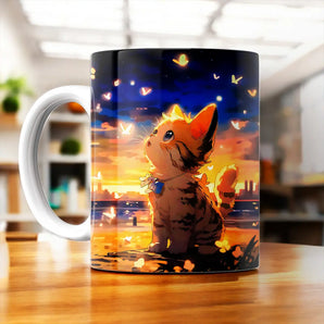 Mug Chat Dessin