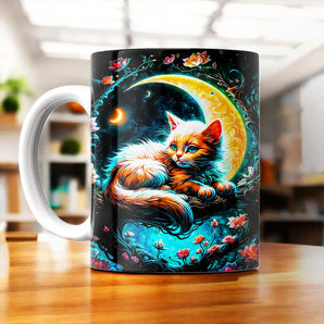Mug Chat Lune