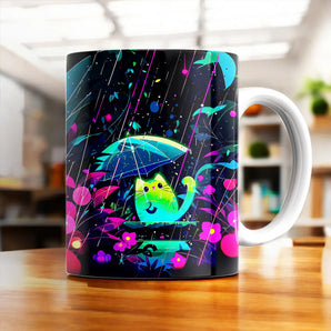 Mug Chat Néon