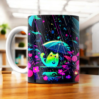 Mug Chat Néon