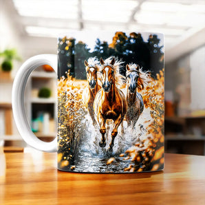 Mug Chevaux Sauvages