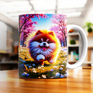 Mug Chien Fluffy