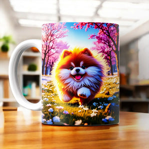 Mug Chien Fluffy