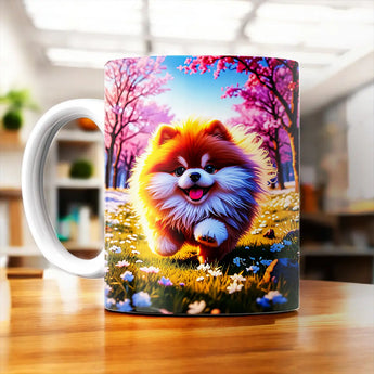 Mug Chien Fluffy