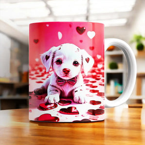 Mug Chiot Coeur