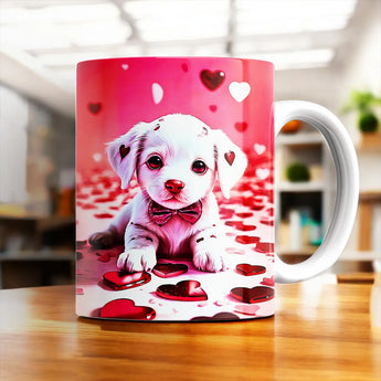 Mug Chiot Coeur