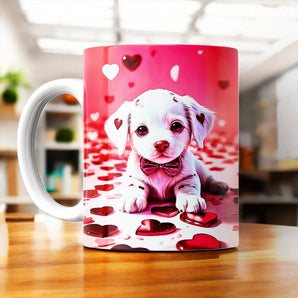 Mug Chiot Coeur