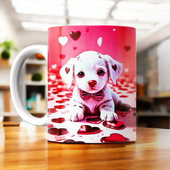 Mug Chiot Coeur
