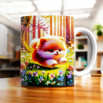 Mug Chiot Fluffy