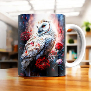 Mug Chouette Fleur