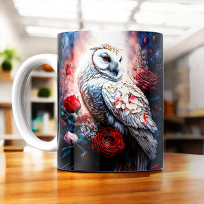 Mug Chouette Fleur