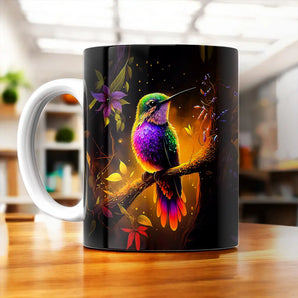 Mug Colibris Violet