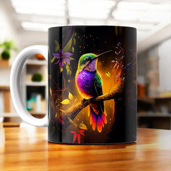 Mug Colibris Violet